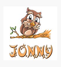 Jonny Owl Photographic Print