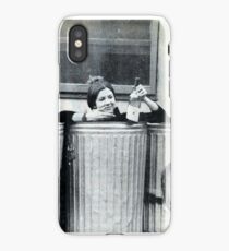 Carrie Fisher In A Bin iPhone Case/Skin