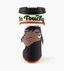 Kuzco NO TOUCHY sad llama emperor's new groove emperor david spade back off no touch funny gift Travel Mug