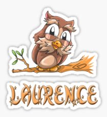 Laurence Owl Sticker