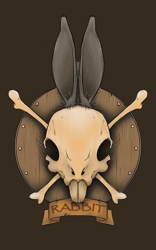 rabbit skull