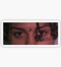 LIL SKIES HIQH QUALITY RENDER / CLOSE UP PHOTO / PICTURE OF LIL SKIES EYES / FACE Sticker