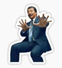Neil Degrasse Tyson Funny Meme Sticker