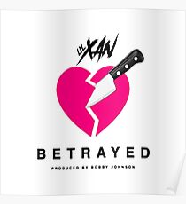 LIL XAN BETRAYED OFFICIAL COVER HIGH QUALITY RENDER Poster