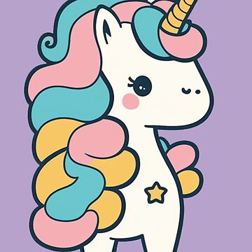 Kawaii Unicorn Stickers – My Heart Teddy