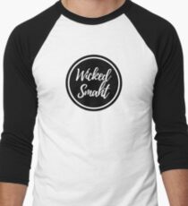 Smart Wicked Smart Men's Baseball ¾ T-Shirt