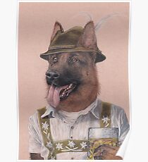 Deutscher Schäferhund Poster