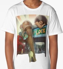 Black vintage Long T-Shirt