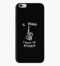Ich traue mir auch nicht iPhone-Hülle & Cover