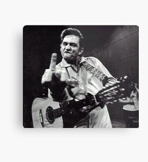 Johnny Cash Metallbild