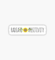 Radiate Positivity Sticker