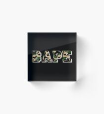 BAPE Tshirt Acrylic Block