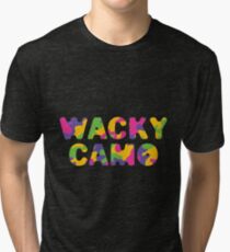 Wacky Camo #1 Tri-blend T-Shirt