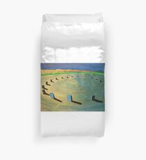 Merry Maidens Stone Circle, Cornwall. Duvet Cover