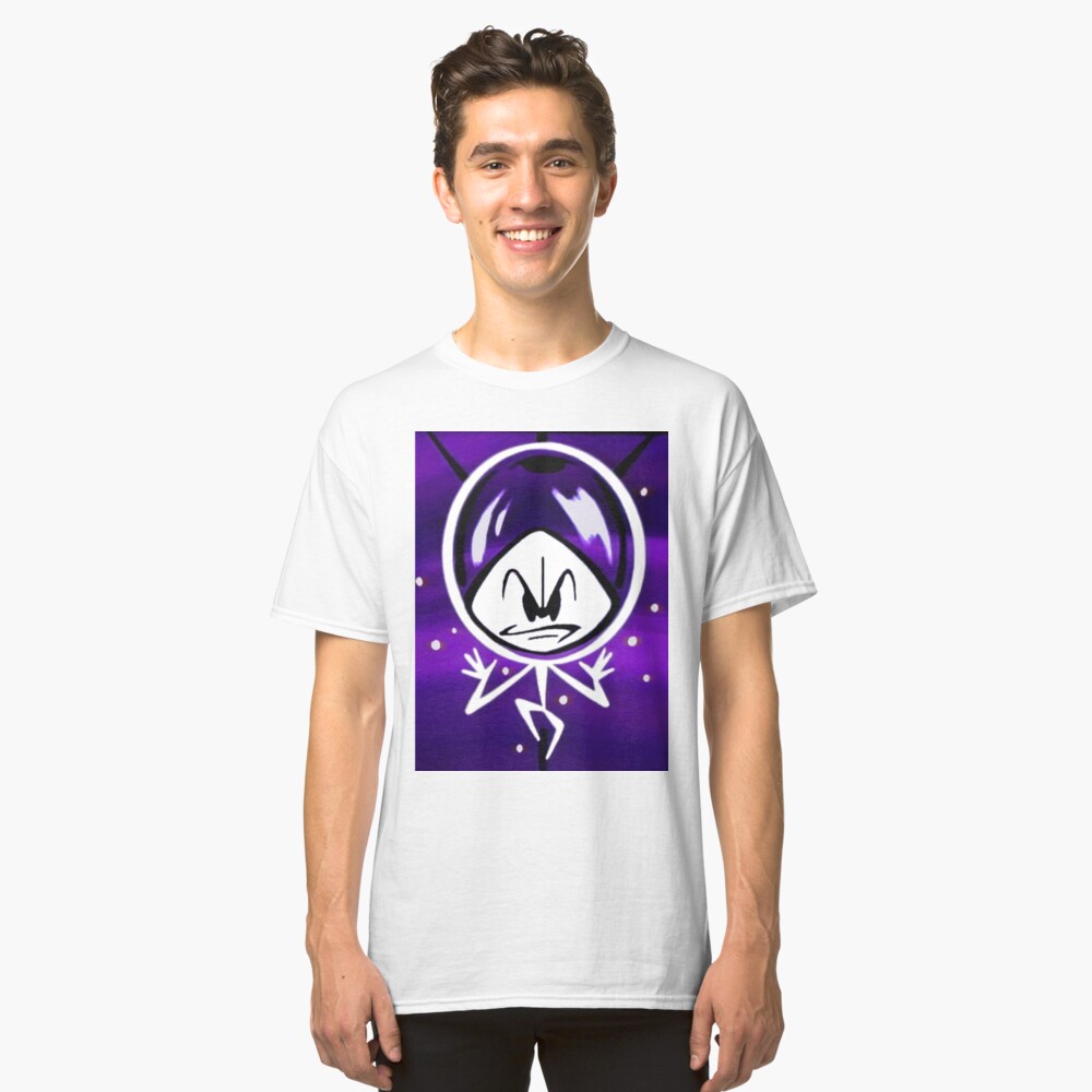 Colonel Bleep In Retro Outer Space. Classic T-Shirt