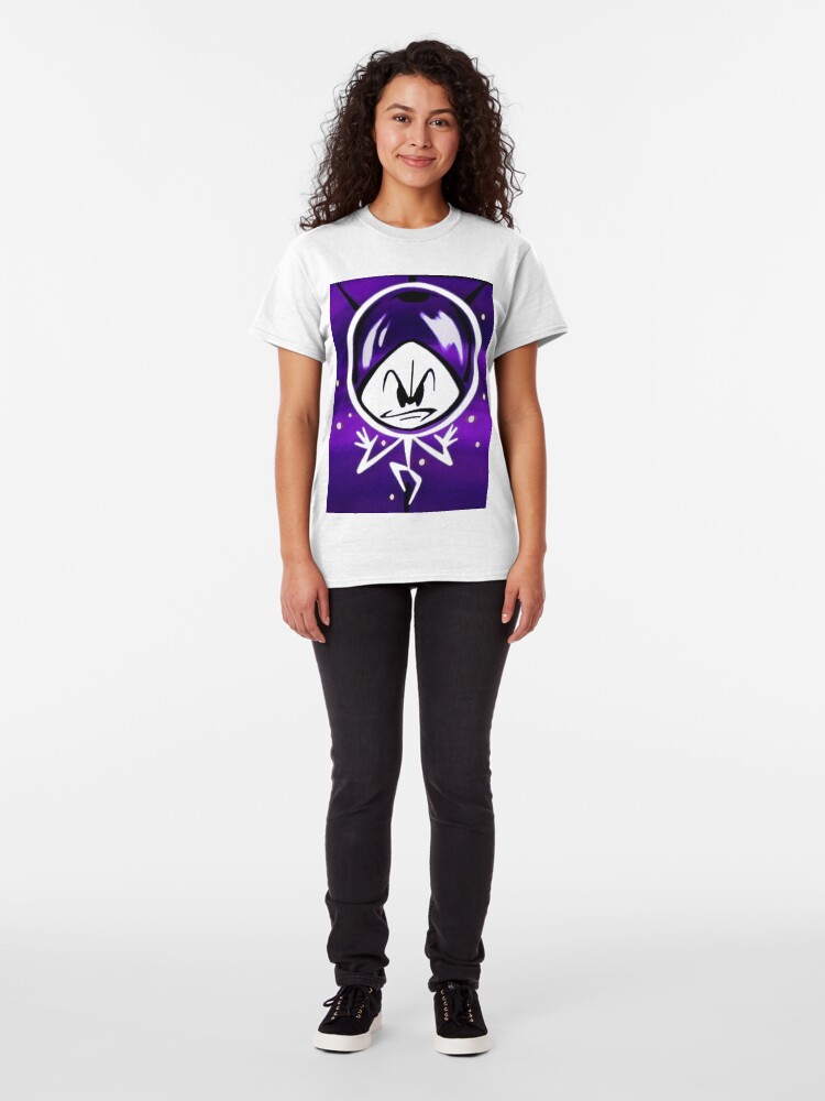 Alternate view of Colonel Bleep In Retro Outer Space. Classic T-Shirt