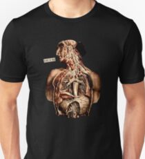 Cool Vintage Human Anatomy t shirt Slim Fit T-Shirt