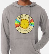 Strahlenpositivität Leichter Hoodie