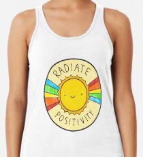 Strahlenpositivität Tanktop für Frauen