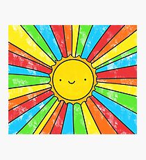 Radiate Positivity Photographic Print