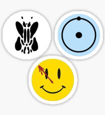 Alan Moore Watchmen Sticker