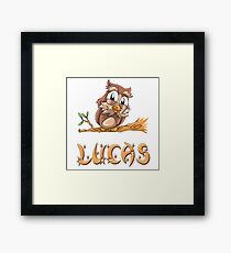 Lucas Owl Framed Print