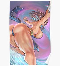 Chun-li, Battle Costume, Street Fighter Poster