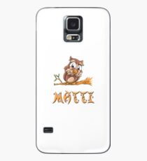 Matti Owl Case/Skin for Samsung Galaxy