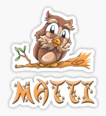 Matti Owl Sticker