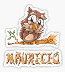 Mauricio Owl Sticker