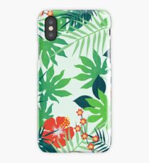 Tropical Jungle Print iPhone Case