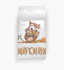 Nathan Owl Duvet Cover