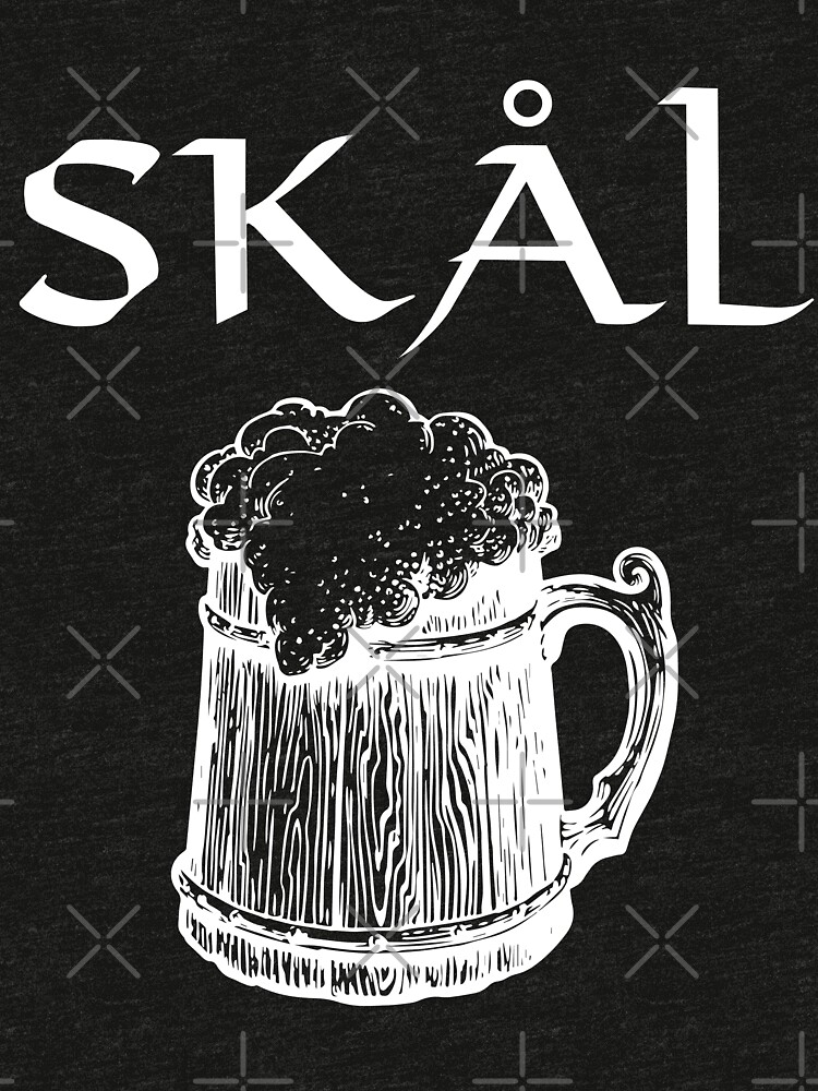 "skal shirt / viking beer / norse cheers shirt / odin beer tshirt