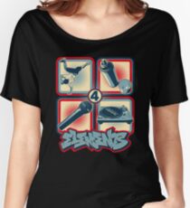 4 Elements of Hip Hop Women's Relaxed Fit T-Shirt