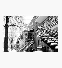 WinterStaircases Photographic Print