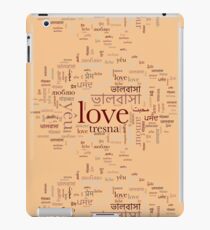The language of love iPad Case/Skin
