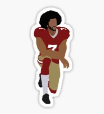 Colin Kaepernick Kneeling Sticker