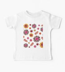 Pink Floral Garden Baby Tee