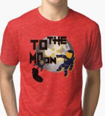 Ripple To The Moon Reddit Tri-blend T-Shirt