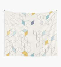 Keziah - Tag x Skandinavisches geometrisches Muster Wandbehang