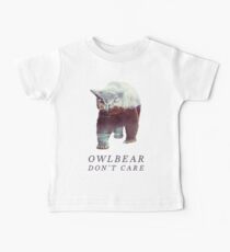Owlbear Don't Care Baby Tee