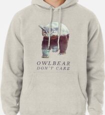 Sudadera con capucha Owlbear no importa