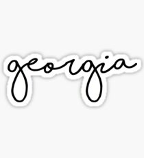 georgia Sticker