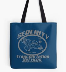 Serenity transportation services Tote Bag