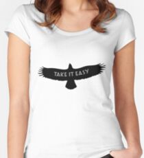 The Eagles - Take it Easy Women's Fitted Scoop T-Shirt