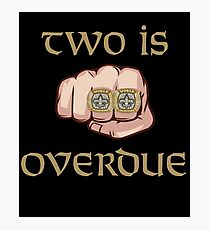 New Orleans Saints Two is Overdue Photographic Print