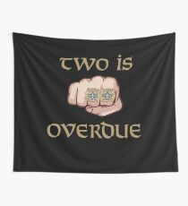 New Orleans Saints Two is Overdue Wall Tapestry