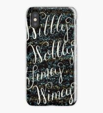 Wibbly wobbly timey wimey stuff iPhone Case