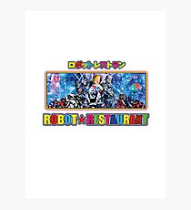 Robot Restaurant Photographic Print