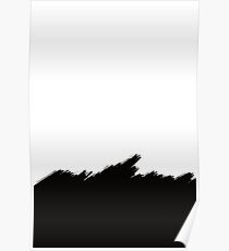 Japanese Brush Strokes Print Poster